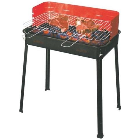 Barbecue a legna "Flavia" - Dimensioni: 35x60x80H cm - Piedini gommati  - Foto 2