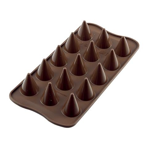 Stampo cioccolato coni easy choc 35x30mm h. 16mm 112.5ml silicone - Foto 4