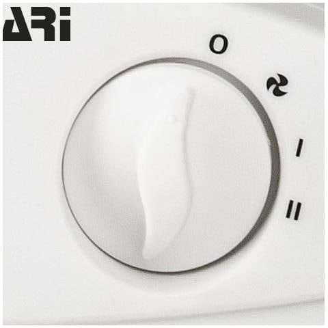 G60001 stufetta elettrica Interno Bianco 2000 W Riscaldatore ambiente elettrico con ventilatore - Foto 3