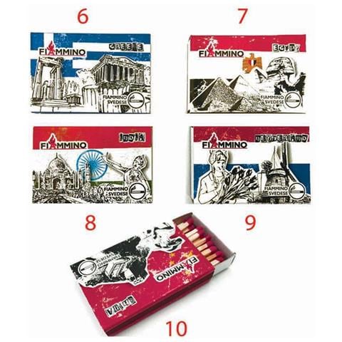 38 Fiammiferi Famiglia 380 4,3 Cm 1 Scatola Da Collezione Egypt - Foto 1