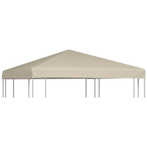 Copertura Superiore Per Gazebo 310 G / m² 3x3 M Marrone - Foto 1