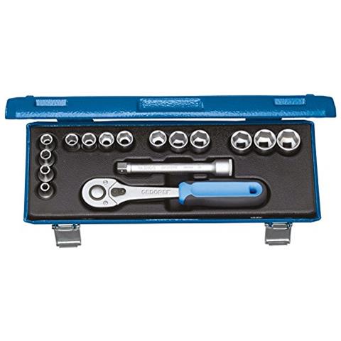 Set di chiavi a bussola 1/4 con 1/2, 19 V20U-20 - Foto 1