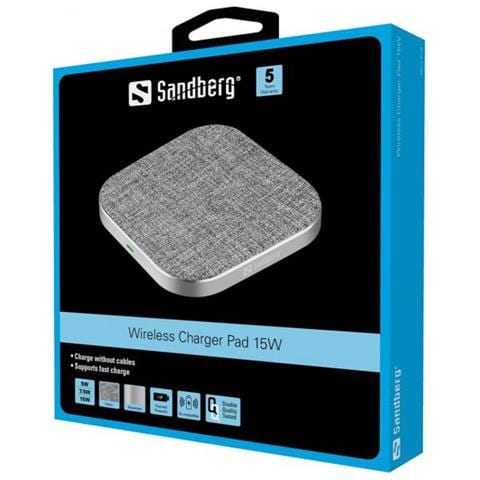 Wireless Charger Pad 15w (Wireless Charging Pad 15w Aluminium Usb-c Qi Compatible 5 Year Warranty)  - Foto 2