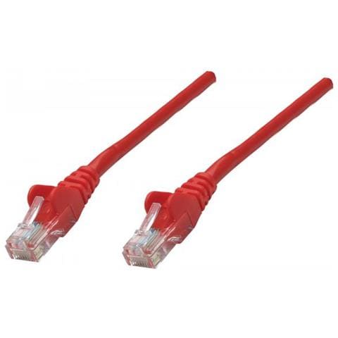 ICOC LS6A-0025-RE - Cavo di rete Patch in rame Cat. 6A Rosso SFTP 0,25 mt - Foto 1