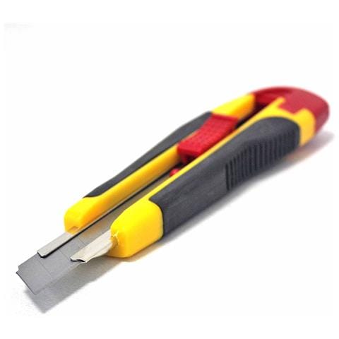 Trincetto A Scatto Con 3 Lame Taglierino Cutter Professionale Scatola Da 12pz - Foto 5