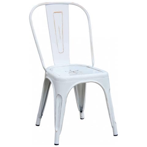 Sedia Lola Bianco Antico - Foto 1