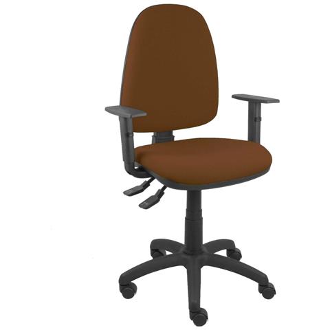 Sedia Da Ufficio Ayna S 3b10crn Marrone Scuro - Foto 1