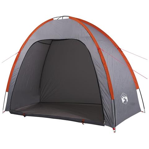 Tenda Portaoggetti Grigio E Arancione Impermeabile - Foto 2