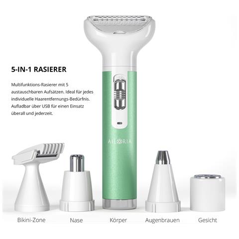 Evapore Pro Set Rasoio Con Diversi Attacchi Usb - Foto 4
