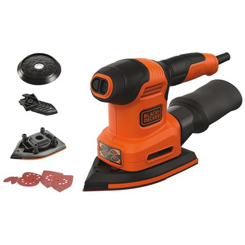 Levigatrice Multifunzione 4 Utensili 200w 4 In 1 Black+decker Bew200 - Foto 1