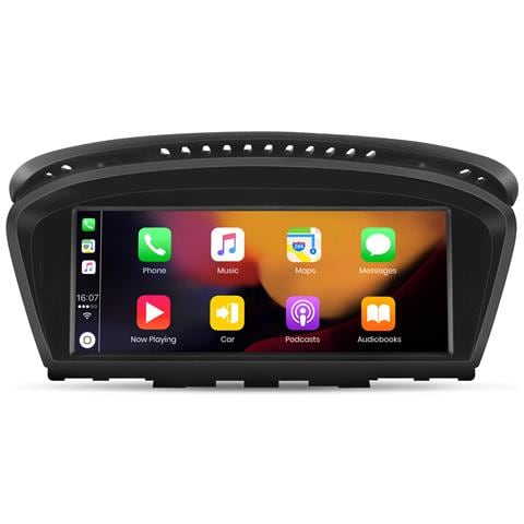 Autoradio (4g+64g) Per Bmw 5 Serie E60 E61 E63 E64, 3 Serie E90 E91 E92 Cic (2009-2012), Car Radio Qualcomm Con 8,8 Pollici Schermo Ips Touchscreen Android Auto Carplay 4g Bt - Foto 1