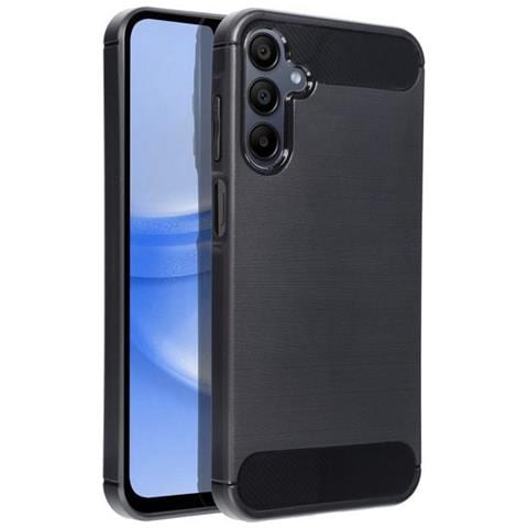 Custodia B-case Tpu Silicone Cover Case Per Samsung Galax A05s Sm-a057 Carbon Metal Black - Foto 1