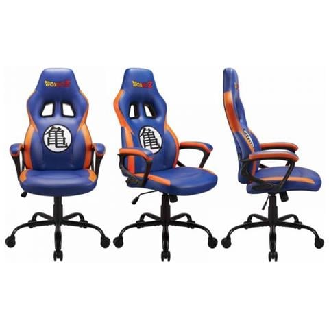 Sa5642-d1 Sedia Per Videogioco Sedia Da Gaming Per Pc Sedia Imbottita Tappezzata Blu, Multicolore - Foto 3