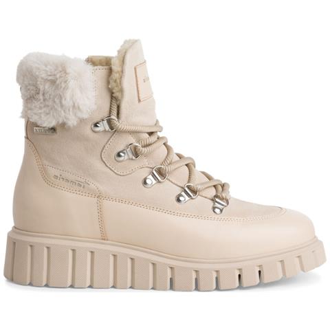 Wl Lace Boot Antelope Stivaletti Pelle Scarpe Donna Beige Eu 37, 1-26267-43 375 - Foto 2