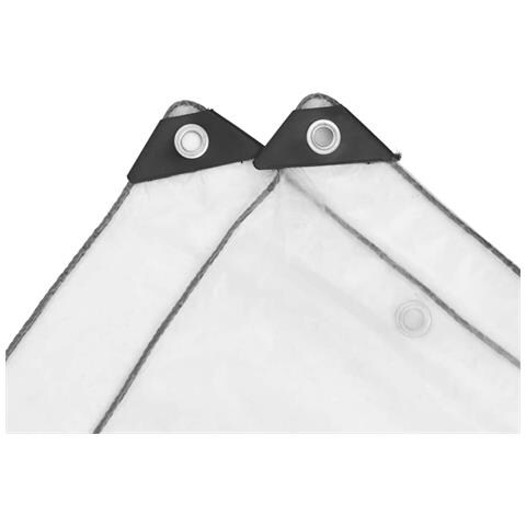 Telone Trasparente con Occhielli 4x5 m in Polietilene - Foto 10