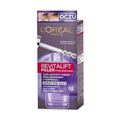 Siero Contorno Occhi, Paris, Revitalift Filler Ha, 20 Ml - Foto 1