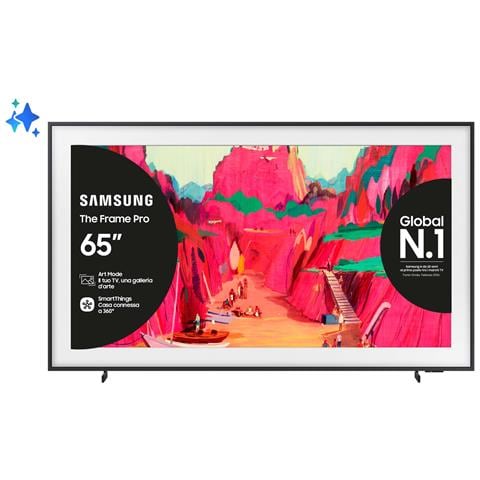 TV QLED 65" 4K Ultra HD Neo The Frame Pro AI QE65LS03FWUXZT Smart TV 2025 - Foto 1