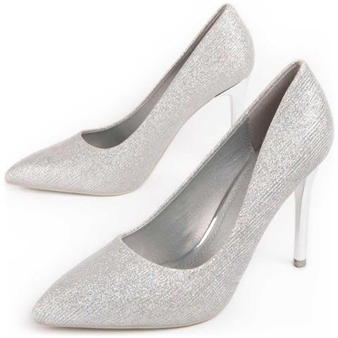 Montevita Scarpa Con Tacco Queen12 Argento . - Foto 1