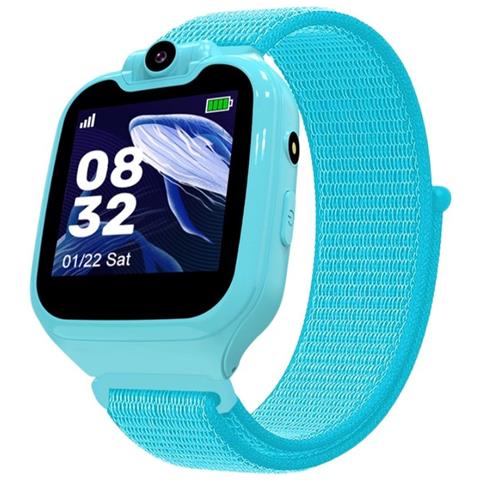 Smartwatch Per Bambini Blu Impermeabile Con Funzione Sos E Gps - Foto 1