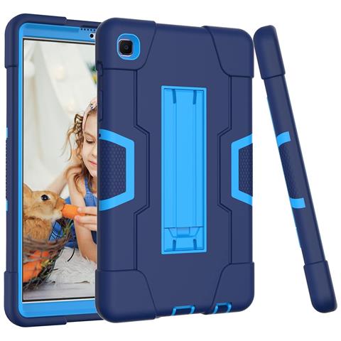 Custodia Per Samsung Galaxy Tab A 8.0” Blindata Con Supporto Blu - Foto 2