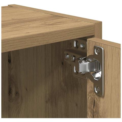 Libreria Rovere Artigianale 40x24x102 cm in Legno Multistrato - Foto 9