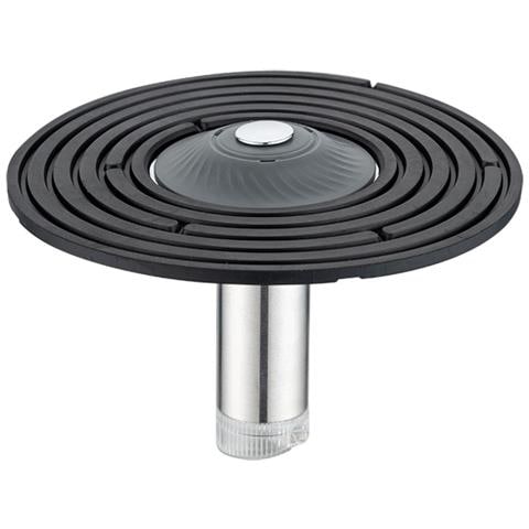 Nucleo Di Scarico A Pavimento Riduttore Di Grande Diametro - Stile Medio /lungo, Acciaio Inossidabile 304 Grey - Foto 1