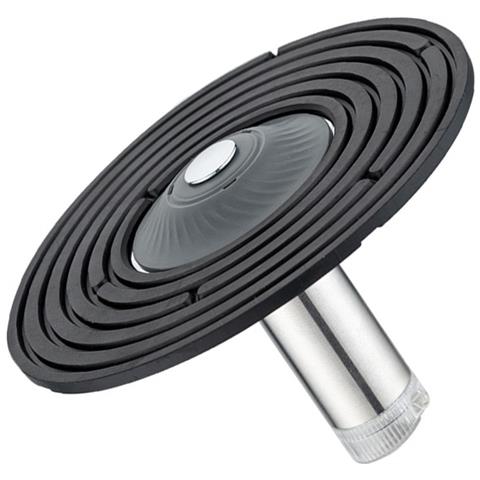 Nucleo Di Scarico A Pavimento Riduttore Di Grande Diametro - Stile Medio /lungo, Acciaio Inossidabile 304 Grey - Foto 2