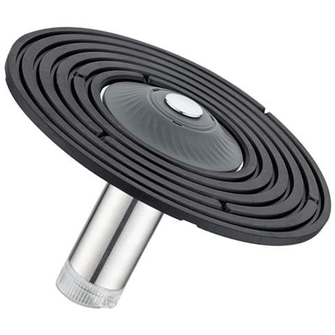 Nucleo Di Scarico A Pavimento Riduttore Di Grande Diametro - Stile Medio /lungo, Acciaio Inossidabile 304 Grey - Foto 3