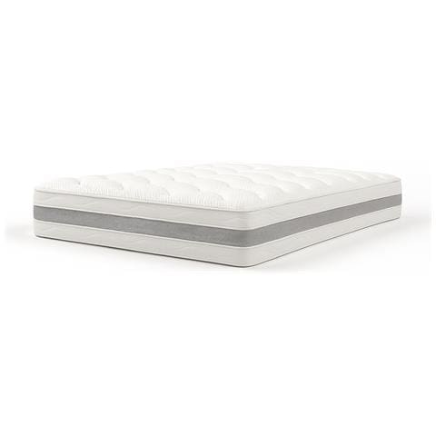 Materasso 160x190 Matrimoniale Ergonomico E Traspirante 20 Cm | Comfort Naturale E Design Scandi Ad Alta Rigidità | - Foto 1