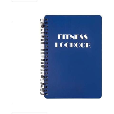 Quaderno Di Allenamento A5 A Spirale - Diario Di Esercizi E Pianificatore Giornaliero Blue - Foto 2