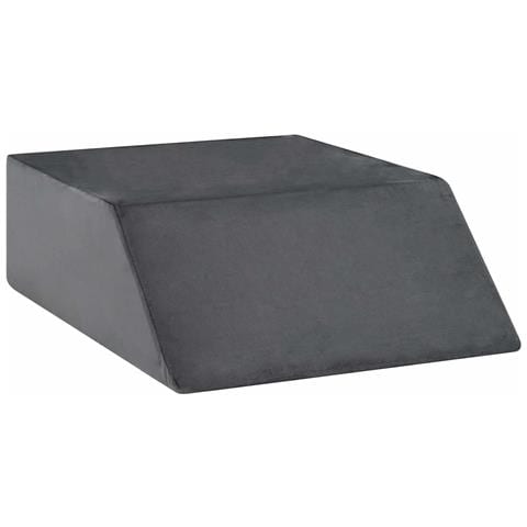 Cuscino per Gambe Tinta unita Grigio 63 x 52 x 19 cm Schiuma PU - Foto 1