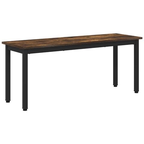 panchina Quercia Fumosa 110 x 35 x 45 cm Legno multistrato - Foto 1