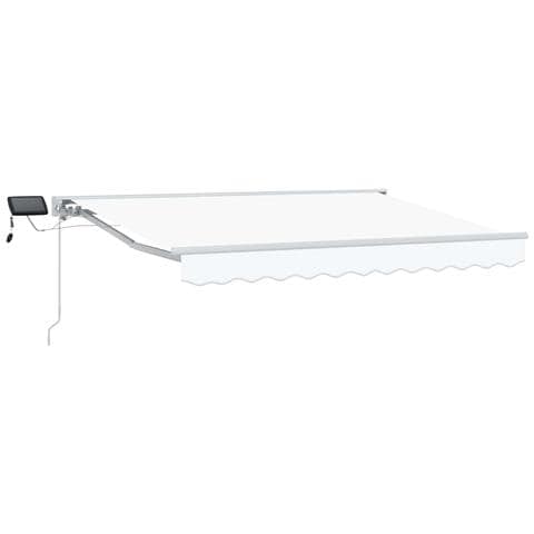Cornice per Tenda Manuale con LED Bianco 3,5 x 2 m - Foto 1