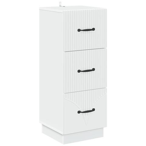 Mobile con Cassetti Bianco 33 x 34,5 x 87 cm - Foto 1