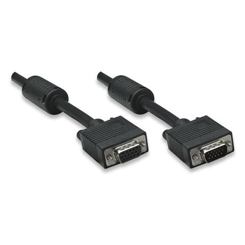 Prolunga SVGA con ferrite Maschio / Femmina 20 mt - Foto 1