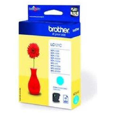 LC-121C Cartuccia Ink Originale Ciano per DCP-J752W Capacità 300 Pagine - Foto 7