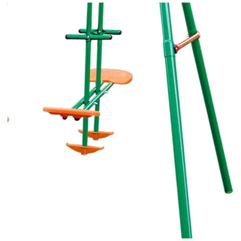 Gioco per Bambini da Giardino Altalena e Bilancina 2 Posti per Esterno - Foto 2