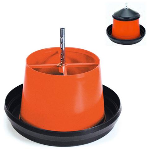 Mangiatoia tramoggia in plastica per polli diametro 39xH31 cm - Foto 2