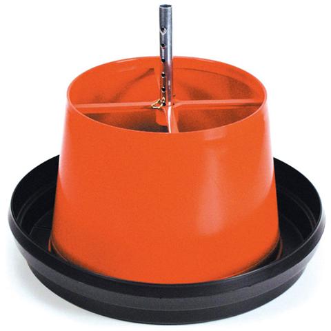 Mangiatoia tramoggia in plastica per polli diametro 39xH31 cm - Foto 1