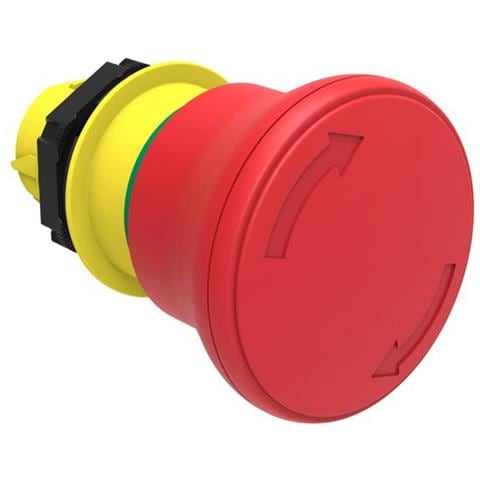 Lpcb6644 Pulsante Fungo Rosso Sgancio Rotaz. 40mm - Foto 2
