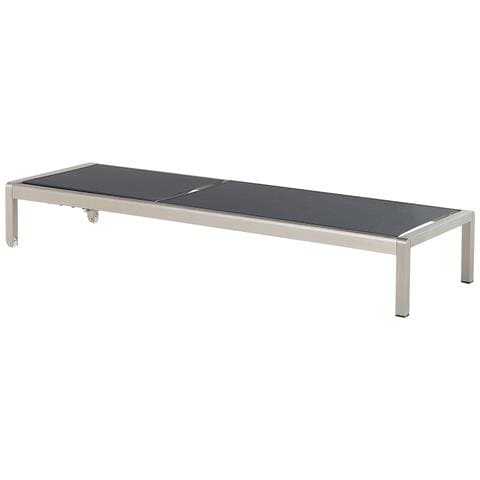 Lettino Da Giardino In Alluminio Fibra Tessile Fossato - Foto 33