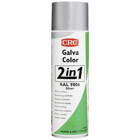 Galvacolor Vernice Di Protezione Dalla Corrosione Con Effetto A Due Vie In Alluminio Bianco Ral 9006 500 - Foto 1