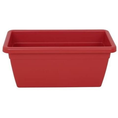 Jardiniere Venezia Xl - 30 X 60 X H 26,5 Cm - 30 L - Rosso Scuro - Foto 1