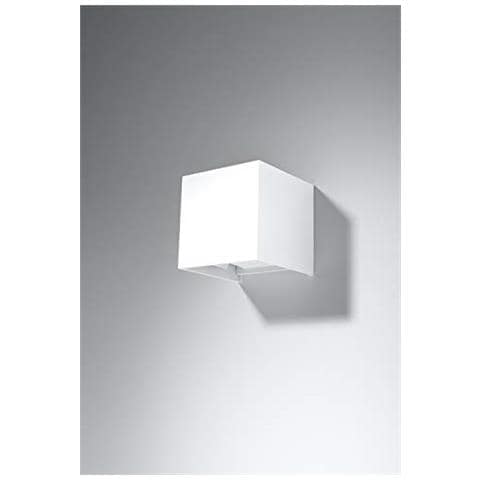 Lampada Da Parete In Alluminio, 10 X 10 X 10 Cm, Colore: Bianco - Foto 2
