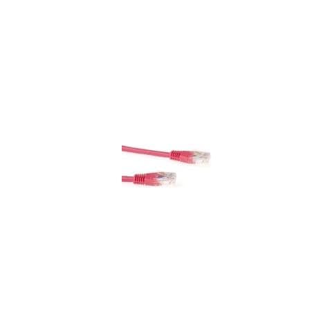 CAT6 UTP LSZH (IB9500) 0.5m 0.5m Rosso cavo di rete - Foto 1