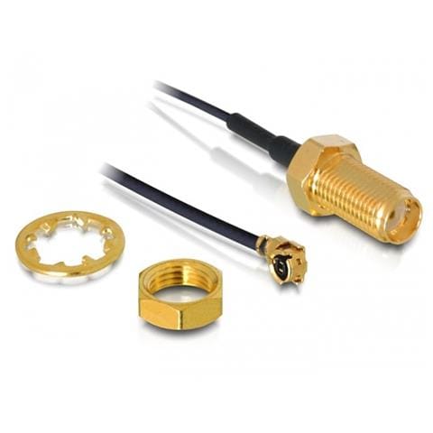 Cavo Adattatore Nero 0.35 m 88417 - Foto 1