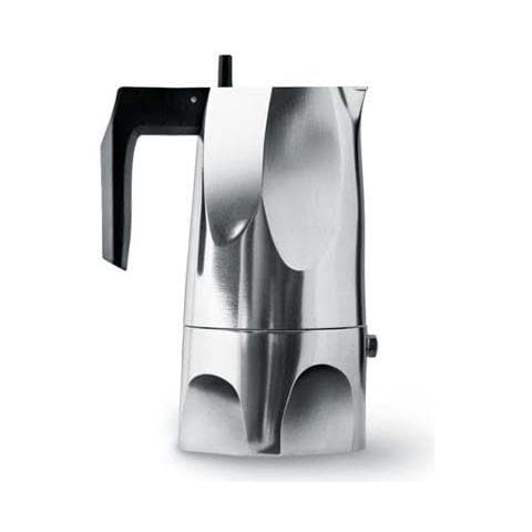 Caffettiera espresso ossidiana 6 tazze alluminio - Foto 1