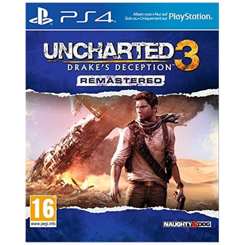 Uncharted 3: L'illusion de Drake Remastered, PS4 Basic PlayStation 4 Francese videogioco - Foto 1