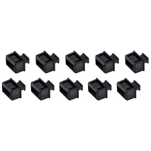 Custodia Antipolvere per SFP - Confezione da 10 copri porta SFP - Copri terminale cavo SFP fibra ottica - Foto 3