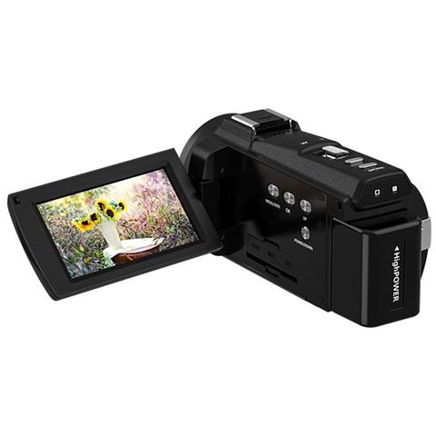 Videocamera 4k/48mp/zoom 16x/visione Notturna Ir/telecomando - Foto 17